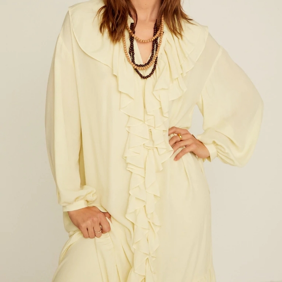 🔥Last 1🔥 MANGO Flowy maxi dress - Picture 4 of 10